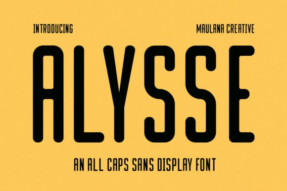 Alysse: The Tech Industrial Font for Bold Campaigns