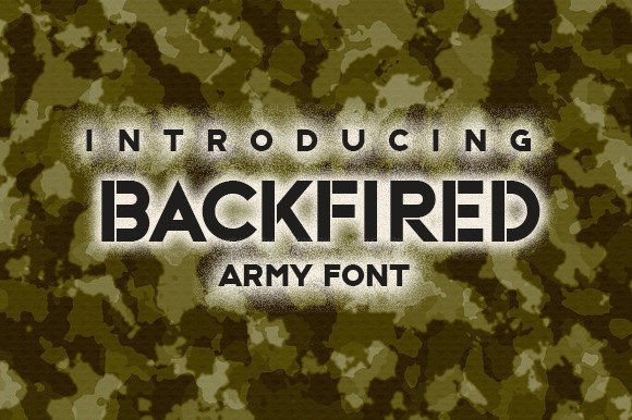 Backfired: The Bold Sans Serif Typeface for Scroll-Stopping Ads