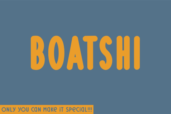 Boatshi Font: A Simple Typeface Upgrade for Small Brands