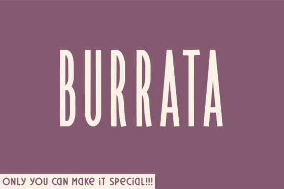 Burrata Font: A Modern Sans Serif for Web Design