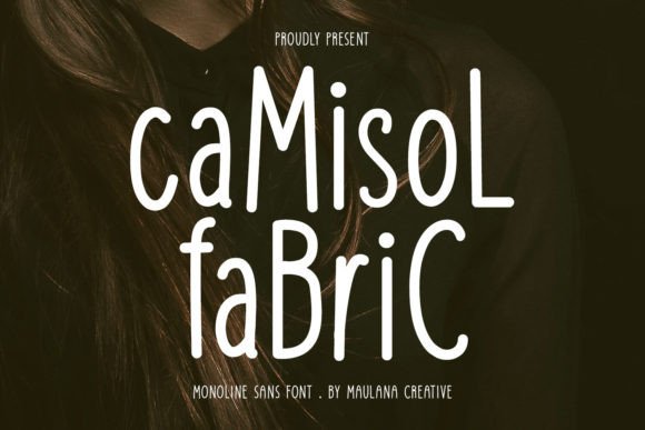 Camisol Fabric: A Friendly Sans Serif for Editorial Design