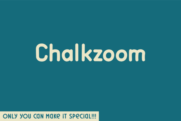 Chalkzoom: A Natural Sans Serif Typeface for Modern Web Design