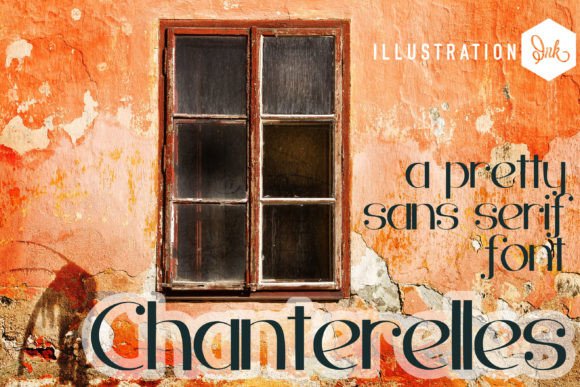 Chanterelles: A Quirky Sans Serif Font for Web Headers