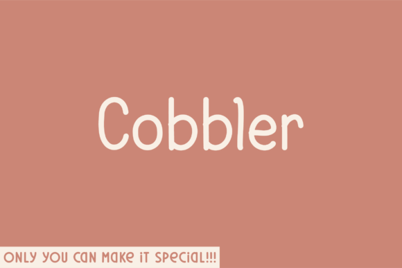 Cobbler Font: A Unique Sans Serif for Small Business Branding