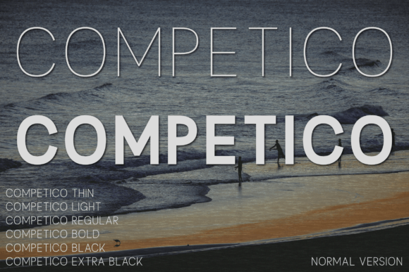 Competico: The Minimalist Sans Serif Font for Makers