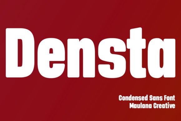 Densta: The Bold Sans Serif Font for Modern Branding