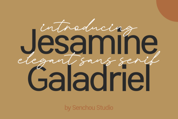 Designing with Jesamine Galadriel: A Modern Sans Serif for Web