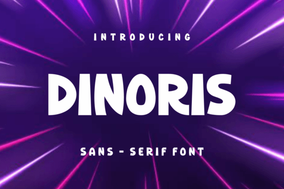 Dinoris: The Versatile Sans Serif Font for Makers