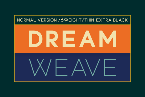 Dream Weave Font Review: Elevating Campaign Visuals