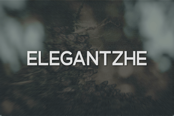 Elegantzhe: The Perfect Sans Serif Font for Crafters