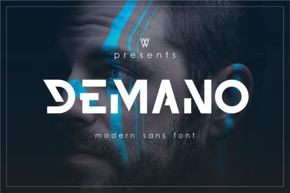 Elevate Your Crafts with the Demano Typeface