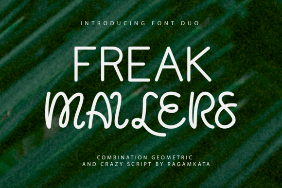 Freak Mailers: A Unique Typeface for Modern Branding