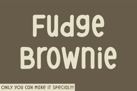 Fudge Brownie Font: A Unique Sans Serif for Modern Web Design