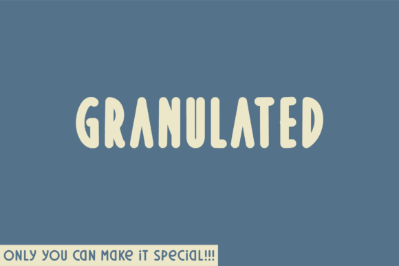 Granulated Font: Elevate Your Brand Identity