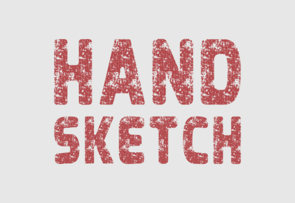 Hand Sketch: A Bold Sans Serif Font for Editorial Design