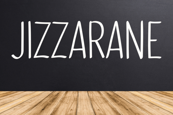 Jizzarane: A Handwritten Sans Serif Font for Modern Web Design