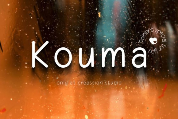Kouma Font: A Clean Sans Serif for Modern Web Design
