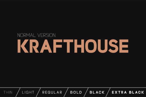 Krafthouse: A Modern Sans Serif for Editorial Design