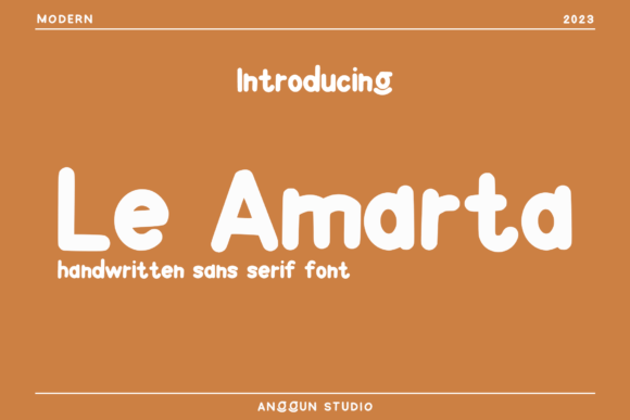 Le Amarta: A Clean Sans Serif Font for Branding