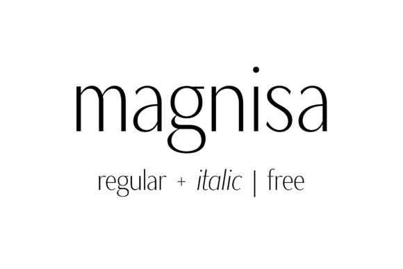 Magnisa Sans Regular Italic: A Refined Typeface for Editorial Design