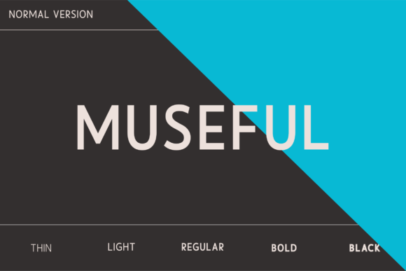 Museful: A Modern Sans Serif Font for Makers