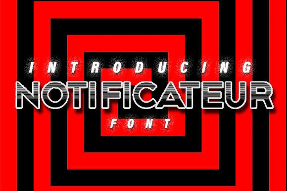 Notificateur: A Versatile Sans Serif Font for Branding