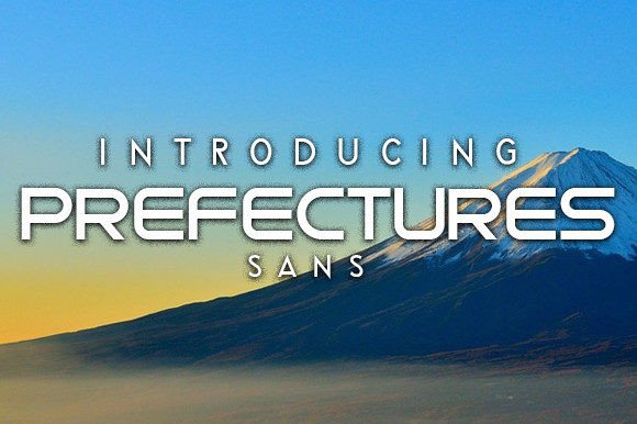 Prefectures: A Clean Sans Serif Font for Editorial Design