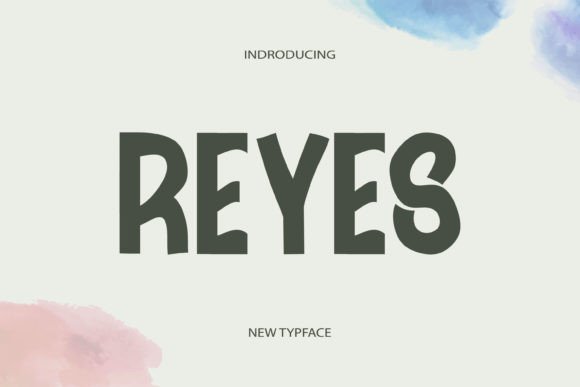 Reyes: The Quirky All-Caps Font for Crafters