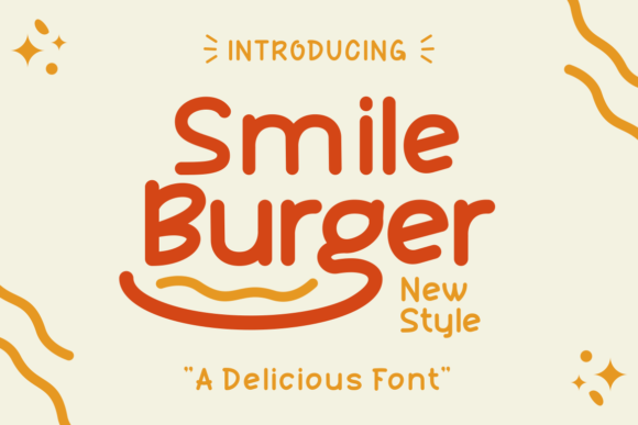 Smile Burger: A Modern Sans Serif Typeface for Web Design