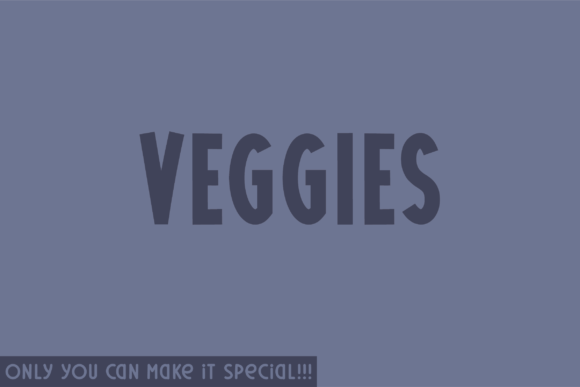 Veggies Font: A Unique Sans Serif for Modern Web Design