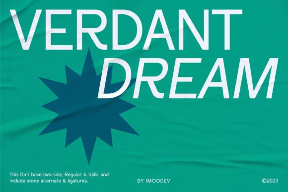 Verdant Dream Font Review: A Modern Sans Serif for Web Design