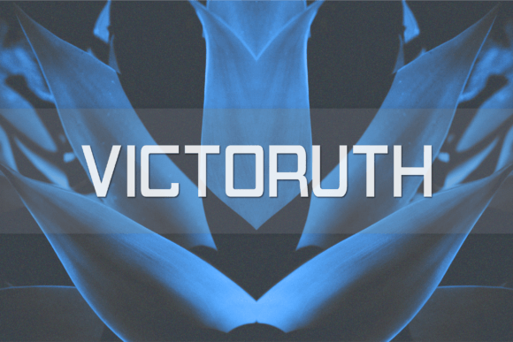 Victoruth: A Versatile Sans Serif Typeface for Editorial Design